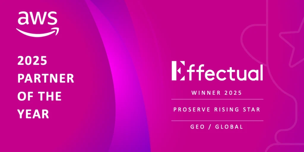 Effectual AWS ProServe Rising Star Partner of the Year